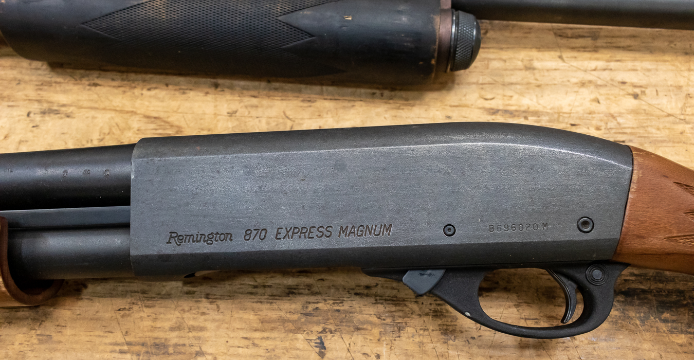 REMINGTON 870 Express Magnum 12 Gauge Police Trade-in Shotguns